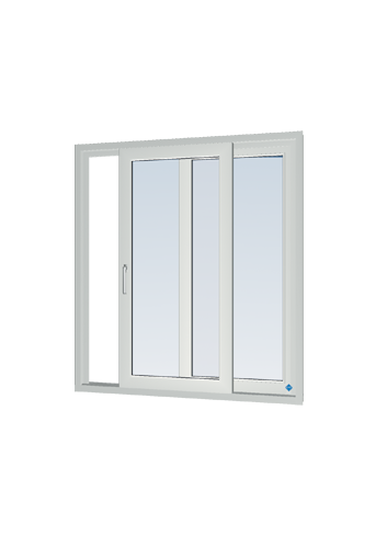 VENTANA CORREDERA DE 2 HOJAS